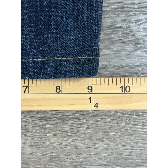 True Religion Embroidered Logo Straight Leg Baggy Jeans Pants Y2K - Men’s 38x30 - Picture 11 of 11